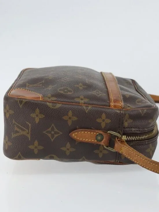 Authentic LOUIS VUITTON Monogram Trocadero 27 Shoulder Bag M51274 LV - Picture 10 of 16